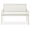 Ivory, variant on Yunken 2-Person Outdoor Metal Bench, 790lb Capacity Geometric Backrest for Garden, Patio, Porch - Gray