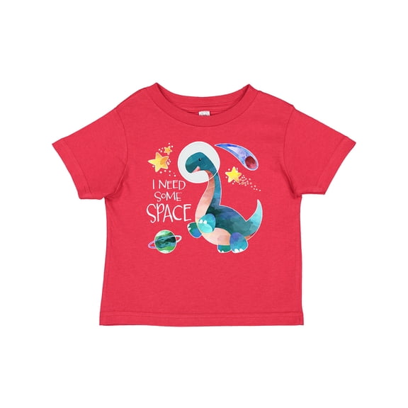Inktastic I Need Some Space Dinosaur Astronaut with Stars and Planet Boys or Girls Baby T-Shirt