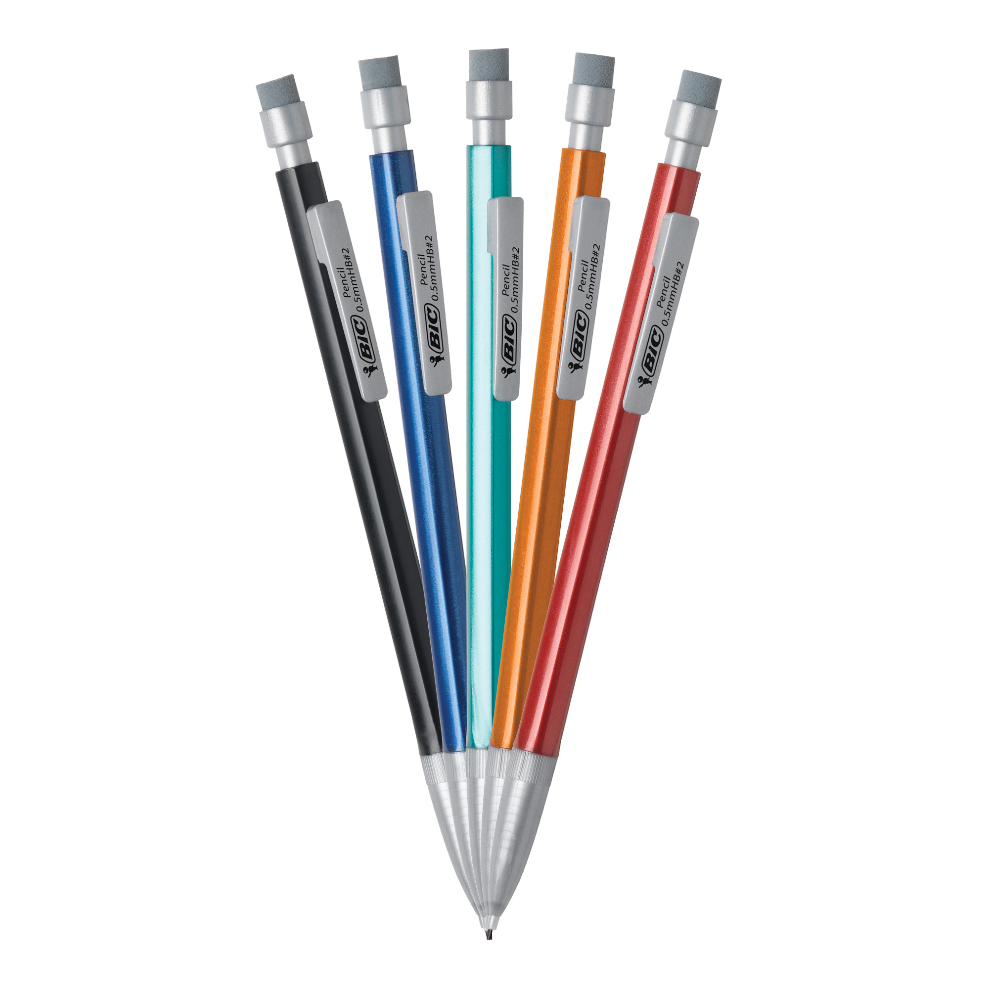 BIC Xtra-Precision Mechanical Pencil, Metallic Barrels, #2 Pencil, 24 Count - image 4 of 12