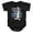 Bugs Bunny, variant on Draco Malfoy Photo Collage Unisex Infant Snap Suit for Baby (6 Months) Black