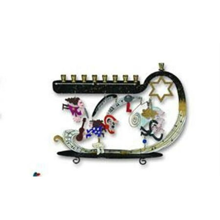 Judaica AVJ-MEN-74003 10-1/2'' H Karen Rossi Wedding Menorah