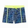 thumbnail image 1 of COMVALUE Boys Swim Trunks Quick Dry Sun Protection Board Shorts with Breathable Mesh Lining Drawstring Waist (Navy, 8-9 Years), 1 of 7