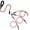 Red #8, variant on Eash Main Lead Rope With Padded Handle Two Detachable Leash Splitters Heavy-Duty Clip
