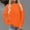 Orange, variant on Basic Solid Color Sweatshirts for Women 2023 Long Sleeve Crew Neck T-Shirts Loose Pullover Fall Casual Tops