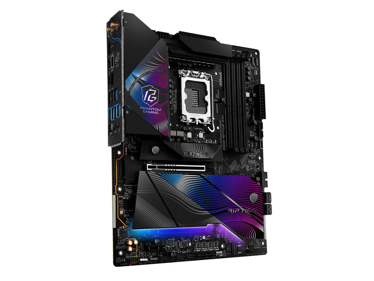 ASRock Z890 Riptide WiFi LGA 1851 Intel Z890 SATA 6Gb/s ATX Motherboard