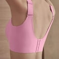 thumbnail image 5 of Fiaer Wireless Minimizer Bras for Women Plus Size Full Coverage Wider Adjustable Straps Support Comfort Bra Pink XL, 5 of 9