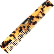 Kent 6T Fine Tooth Comb and Wide Tooth Hair Comb, Handmade Styling Comb for Hair Care, Barber Combs, Beard Combs For Men, Hair Styling Grooming Hair Combs for Men, Women and Kids