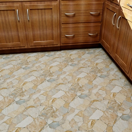Somertile 17 75x17 75 Inch Atticus Beige Stone Look Ceramic Floor Somertile 17 75x17 75 Inch Atticus Beige Stone Look Ceramic Floor And Wall Tile Case Of 7