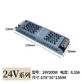 thumbnail image 2 of Driving Power LED Strip Power Supply 24v60w Constant Current Power Supply Suitable For Rotating Light Strip Light Belt Advertising Box Project ,Easy to Operate, 2 of 6