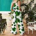 thumbnail image 4 of Saint Patrick's Day Overalls for Women Loose Fit Jumpsuit Plus Sizes Checkered Straight Leg Pants Stretch Bib Coveralls, 4 of 6