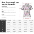 thumbnail image 4 of Bixox Men's Summer with Flamingo Printed Short Sleeve Skinny Athletic T-Shirt, 4 of 6