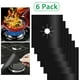 thumbnail image 2 of 6 piezas de cubiertas para quemadores de estufa, reutilizables, antiadherentes, protectores de estufa para cocina, protectores de estufa, cubiertas de silicona antiadherentes de 10,6 x 10,6 pulgadas, 2 of 8
