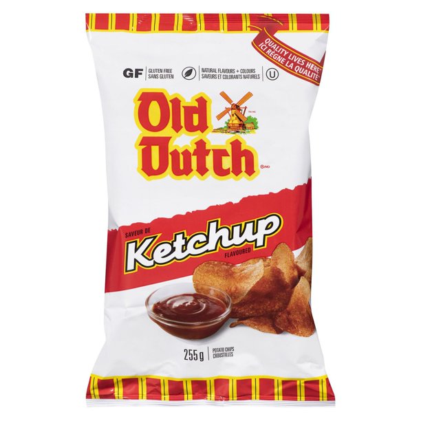 Old Dutch Ketchup Potato Chips, 255 g Walmart.ca
