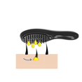 thumbnail image 2 of Masajeador del cuero cabelludo, cepillo eléctrico para masaje del cuero cabelludo, cepillo para masaje del cabello, rascador de cabeza eléctrico, bola de masaje con bola, 2 uds., 2 of 5