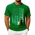 thumbnail image 2 of Xdegoge Funny St Patricks Day Shirts for Men Shamrock St Paddys Day Tee Short Sleeve Crewneck Shirt for St Paddy's Days Celebration, 2 of 7
