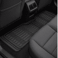 thumbnail image 2 of Auto Drive All Weather Rear Floor Mat, Universal Fit, Black, 1 Piece, FL32547B1, 2 of 5