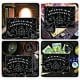 thumbnail image 2 of Tablero de péndulo de madera con forma de ouija parlante con plancheta, kit de adivinación de radiestesia negra, juego de caza de espíritus, mensaje metafísico, decoración para paganos wiccanos, 11,8, 2 of 7