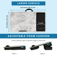 thumbnail image 6 of LapGear Elevation Pro Lap Desk with Wrist Rest and Adjustable Cushion, White Marble, 6 of 7