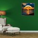 thumbnail image 5 of Pintura de diamante 5D puesta de sol junto al mar, diamantes de imitación cuadrados completos, decoración del hogar DIY Tmvgtek decoración de arte en el hogar, 5 of 9