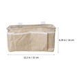 thumbnail image 2 of unbranded Organizador De Almacenamiento Para Beige Con Bolsillos Y Malla Para Dormitorio Y, 2 of 6