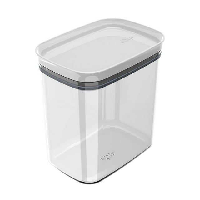 Contenedor Mainstays Organizador Hermético Block Rectangular 1.5 Litros Transparente