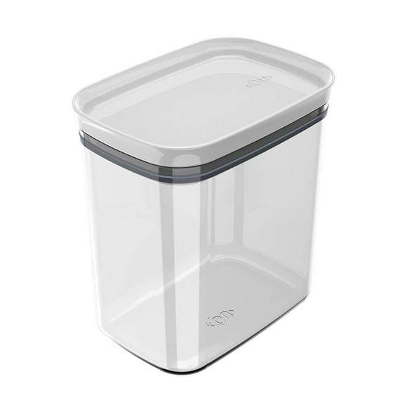 Contenedor Mainstays Organizador Hermético Block Rectangular 1.5 Litros Transparente