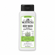 J.R. Watkins Daily Moisturizing Body Wash, Aloe & Green Tea, 18 oz