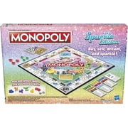 Hasbro Monopoly Sparkle Edition Board Games, Plastic