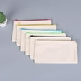 thumbnail image 2 of Shisuyan 6 Pcs Trousse à Crayons DIY Sac de Rangement pour Stylos Design à Fermeture Éclair Sac à Stylos pour Étudiants, 2 of 9