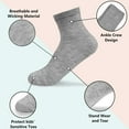 thumbnail image 2 of Boys Crew Socks 12 Pairs Kids Girls Athletic Ankle Toddler Socks Soft Casual Unisex School Socks 1-13Years, 2 of 5