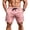 Pink, variant on Besolor Men's Running Shorts Casual Lightweight Breathable Elastic Waist Drawstring Workout Athletic Jogger Shorts with Zipper Pocket(X-Large,Yellow)