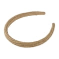 thumbnail image 5 of Unique Bargains 1 Pc Exquisite Thin-edged Woven Straw Headband Coffee Color, 5 of 6