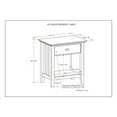 thumbnail image 2 of Simpli Home Acadian Bedside Table, 2 of 6