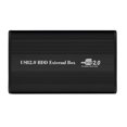 thumbnail image 1 of USB2.0 to Hard Disk Case 2.5'' HDD Enclosure Portable Hard Disk Box Aluminum Alloy HDD Enclosure Black, 1 of 7