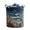 A, variant on Yucurem Boho Fabric Floral Storage Hamper with Handle, Quilted Laundry Basket for Nursery Bedroom Laundry Room Clothes Toys (Rooster)