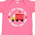 thumbnail image 4 of Inktastic My Gigi Loves Me Valentine Truck Boys or Girls Baby Bodysuit, 4 of 5