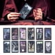 thumbnail image 5 of Barajas de tarot, 78 cartas de tarot, cartas del destino del tarot retro, cartas de tarot de primera línea, 5 of 14