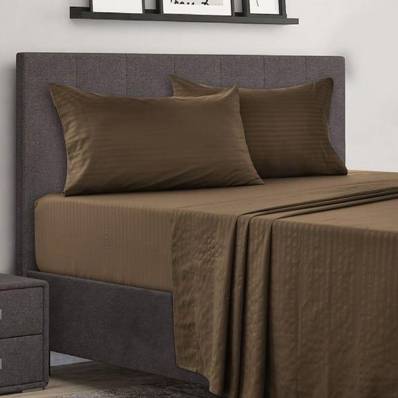 Microfiber Comfort 4 Piece Bed Sheet Set Deep Pocket 1800 Series Hotel Bed Sheet