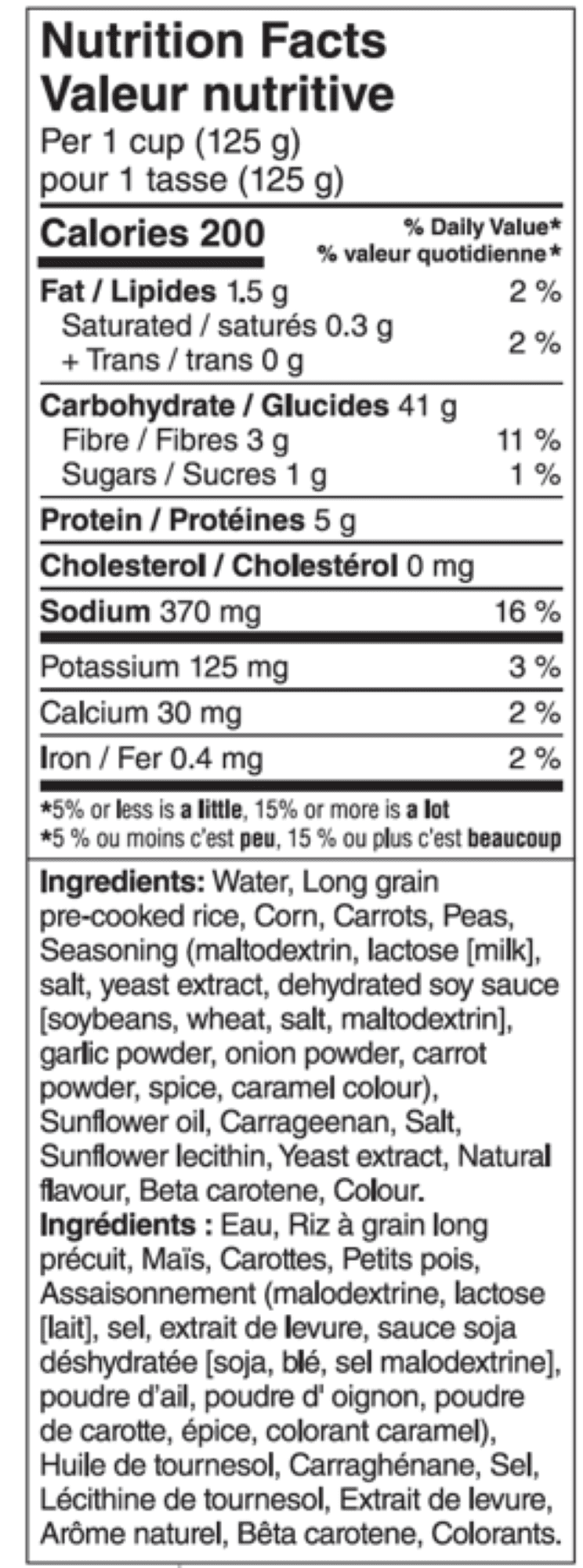 Minute Rice Vegetable Medley Cups 2x125g (250g), Minute Rice Vegetable Medley Cups 250g