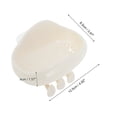 thumbnail image 4 of Soporte para jabón en forma de nube 1 Pc para baño Beige, 4 of 6