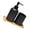 Black, variant on YIEMEEN Set of 3 Ceramic Soap Dispenser Set with Wood Storage Tray and Toothbrush Cup