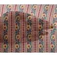 thumbnail image 4 of oneOone Viscose Chiffon Fabric Leaves & Floral Block Printed Fabric 1 Yard 42 Inch Wide, 4 of 5