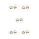 thumbnail image 2 of Guardurnaity Declaración Con Estos Elegantes Y Lindos Pendientes De Aro De Estrella Pendientes De Plata Para Mujer Plata De Ley 925 Oro 6MM Type2 NO2, 2 of 6