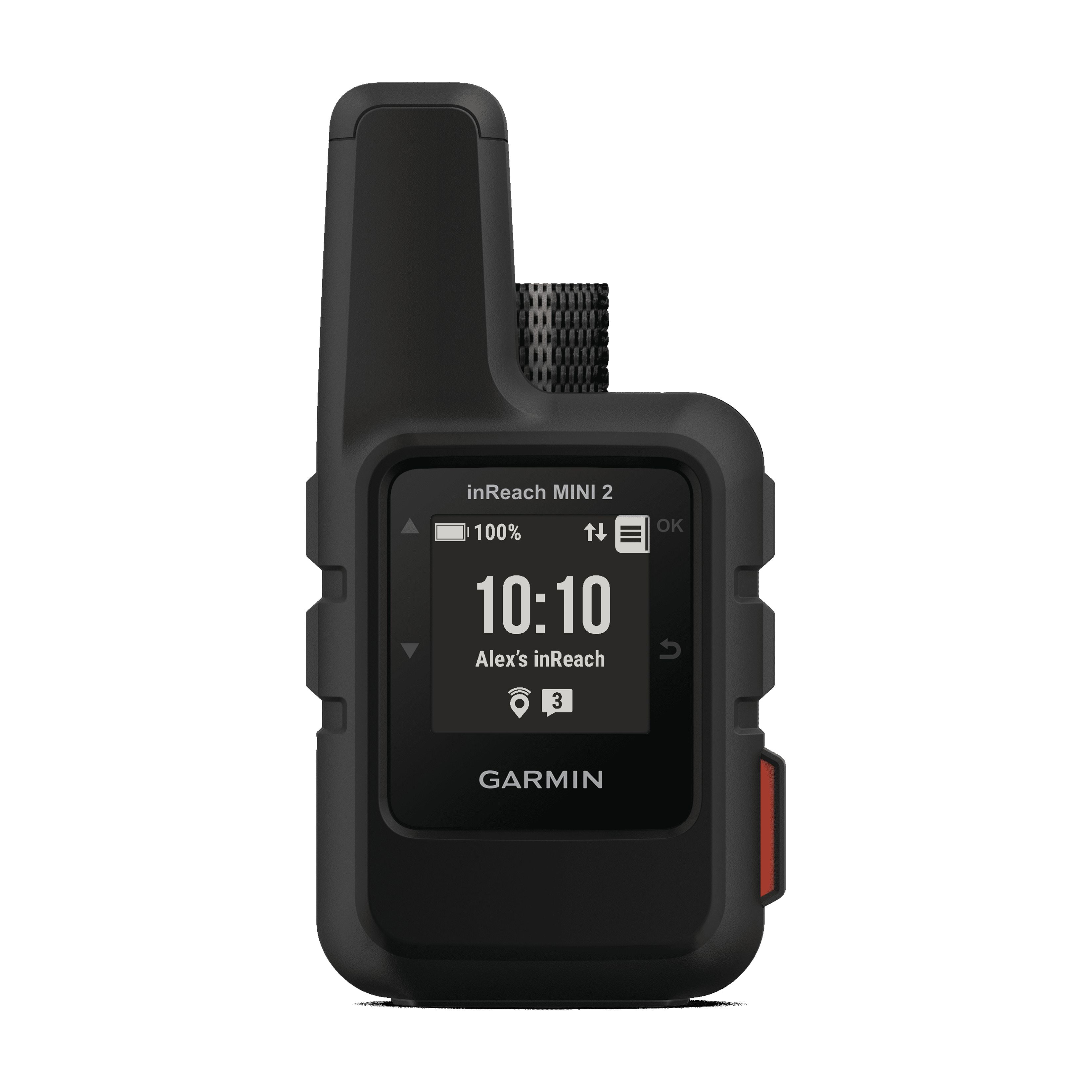 Garmin inReach Mini 2 Compact Satellite Communicator, Lightweight Rugged Design, Portable Handheld GPS for Hiking, Text Messaging Device Bundle With Accessories (Black)