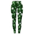 thumbnail image 3 of WILLBEST Leggings Estampados Del Día de San Patricio para Mujer, Pantalones de Yoga de Cintura Alta, para Entrenamiento, Fitness, Correr, Atléticos, Cómodos Y Elásticos Grande, 3 of 3