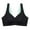 Black, variant on Vedolay Womens Lingerie Wireless Bra Pack, Full Coverage, Leopard Satin, Wirefree Plus-Size Bra,Beige XXL