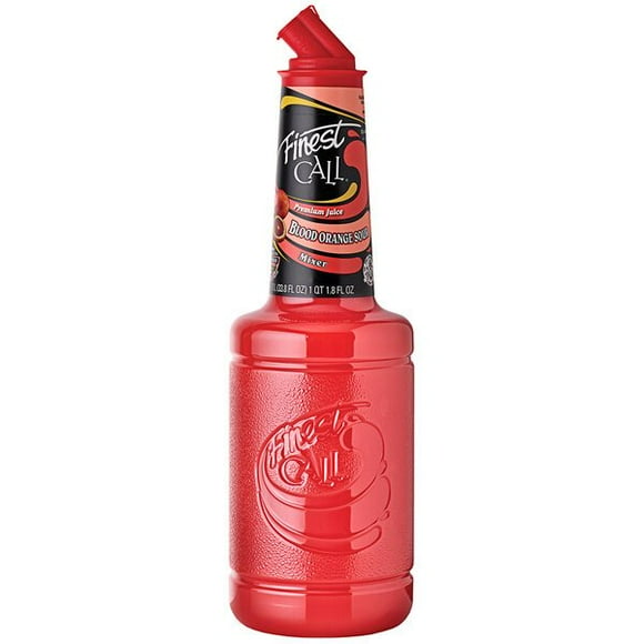 Finest Call 1 L Premium Blood Orange Sour Mix – Citrus Cocktail Mixer Base for Margaritas, Margaritas & Specialty Drinks
