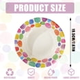 thumbnail image 5 of DTFMZOV Disposable Paper Bowls 20 oz, 30 Count Large Round Bowls, Soak Proof, Microwave-Safe Bowls, 7.5 inch Multi-Color Bowls for Home, Camping, Birthday Party Decorations, 5 of 8