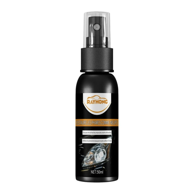 Vehicle Headlight Polishing Fluid Cleaner Automotive Auto Headlight Repair Fluid 50ml