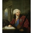 thumbnail image 2 of Józef Grassi 20x23 Black Ornate Framed Double Matted Museum Art Print Titled: Portrait of Fryderyk Moszyński (1797), 2 of 5